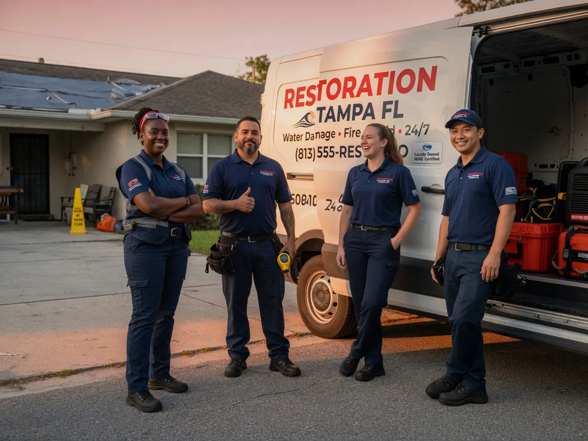 Water Damage Restoration company in Twelve Mile, IN
